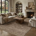 thumbnail image 5 of BERTHMEER 9'x12' Area Rugs for Living Room Bedroom Office Dining Room Farmhouse Large Vintage Non Slip Oriental Rugs Traditional Distressed Rugs,Golden Brown, 5 of 7