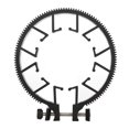 thumbnail image 1 of Plastic Adjustable Zoom Focusing Ring Follow Focus Gear Accessory for 55-65mm DSLR Lens, 1 of 8