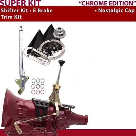 American Shifter TH400 Shifter Kit 6 in. E Brake Trim Kit for D46A0