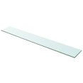 thumbnail image 1 of vidaXL Shelf Panel Glass Clear 100x15 cm, 1 of 2