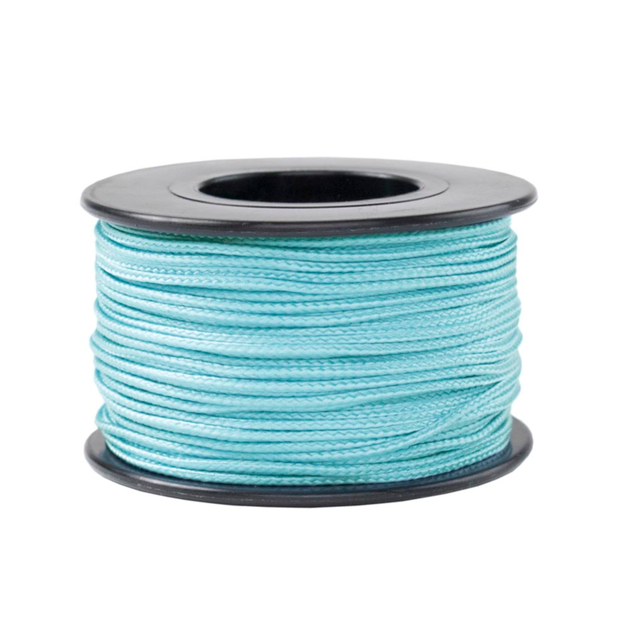 Paracord Planet Micro Cord: 1.18mm Diameter 125 Feet Spool of Braided Cord  - Available in a Variety of Colors Made in the USA 