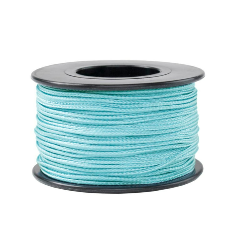 Paracord Planet Micro Cord: 1.18mm Diameter 125 Feet Spool of Braided Cord - Available in A Variety of Colors Made in The USA, adult Unisex, Size: 125