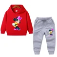 thumbnail image 3 of Ropa de primavera para niños, suéter de manga larga con capucha y pantalón de Frozen Elsa para niñas, conjuntos de 2 piezas, ropa para niñas pequeñas, 3 of 5