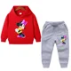 thumbnail image 3 of Conjunto de sudadera con capucha para niños, ropa para niños, ropa para bebés, suéteres casuales con capucha de Mickey, sudadera con capucha y pantalones, 2 piezas/conjunto, 2 a 14 años, 3 of 5