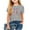 Gray, variant on BXSRUTA Toddler Kids Girls Butterfly Graphic Tee Short Sleeve Crewneck T Shirt Soft Polyester Blend Casual Tops 1-13 Years