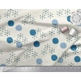 thumbnail image 3 of Soimoi Cotton Poplin Fabric Geometric & Polka Dots Printed Craft Fabric by the Yard 56 Inch Wide, 3 of 3