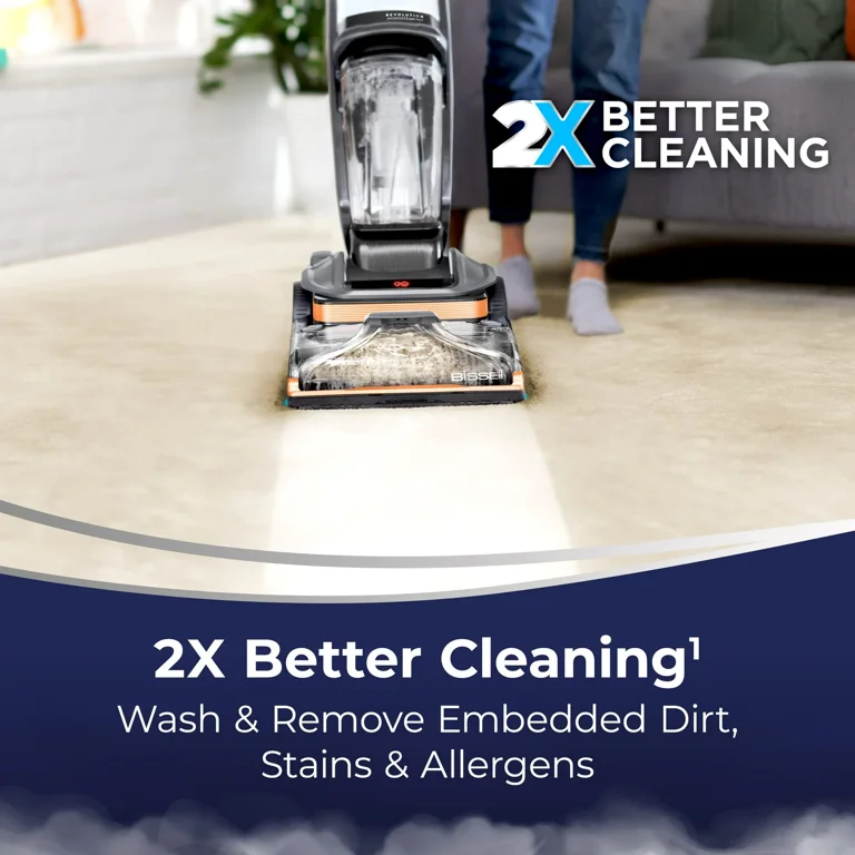 Bissell Revolution HydroSteam Pet Carpet Cleaner, Steam