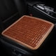 thumbnail image 1 of Cojín de silla de coche, tapizado de madera con cuentas, asiento decorativo para oficina, coches, camiones, tapete de verano, gran cobertura, portátil, madera resistente, para hogar, 1 of 4