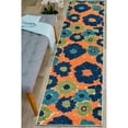 thumbnail image 6 of World Rug Gallery Palermo Modern Floral Indoor/Outdoor Area Rug - Multi 2' x 7', 6 of 8