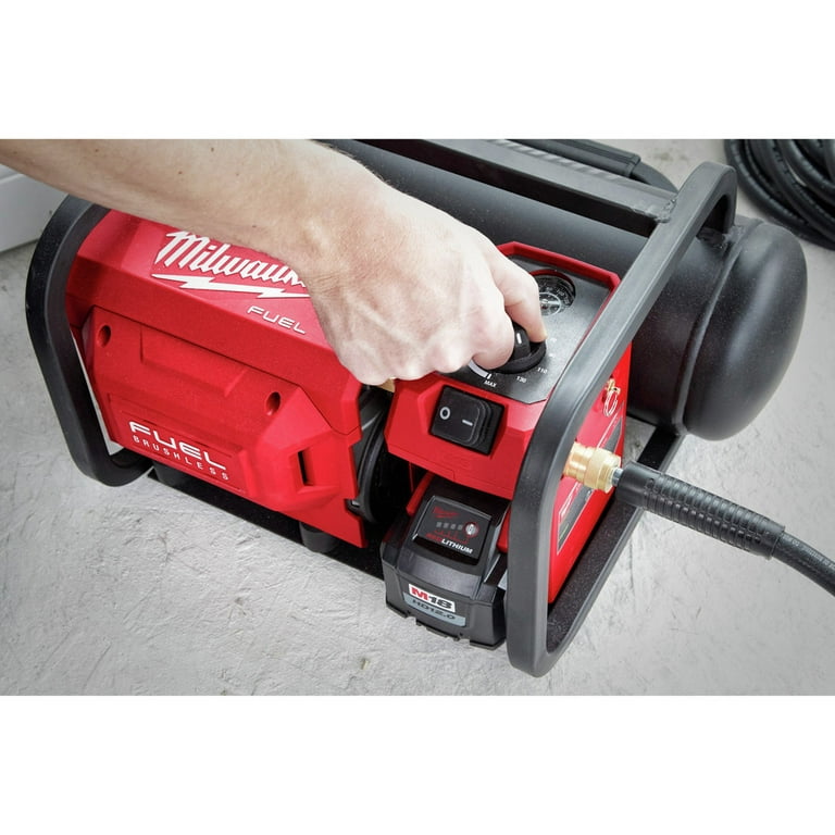 Milwaukee 2 on sale gallon compressor