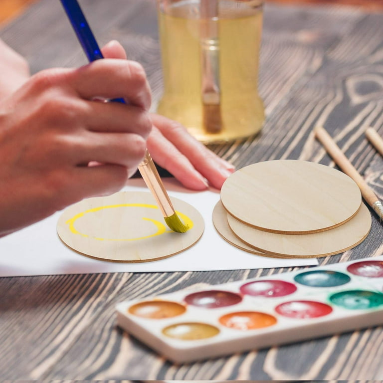 Plain wooden coasters online
