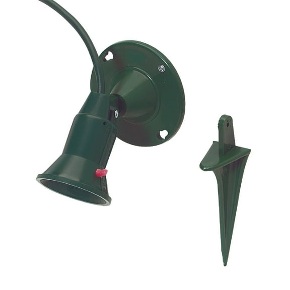 Do it 150W Plastic PAR38 Green Weatherproof Outdoor Lampholder KB-564N