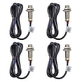 thumbnail image 2 of Beisidaer 4Pcs Njk-5002C Hall Effect Sensor Proximity Switch Npn No Detection Switch, 2 of 8