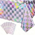 thumbnail image 7 of 108-inch laser tablecloth scene decoration setup props - single piece plain-laced laser tablecloth,, 7 of 7