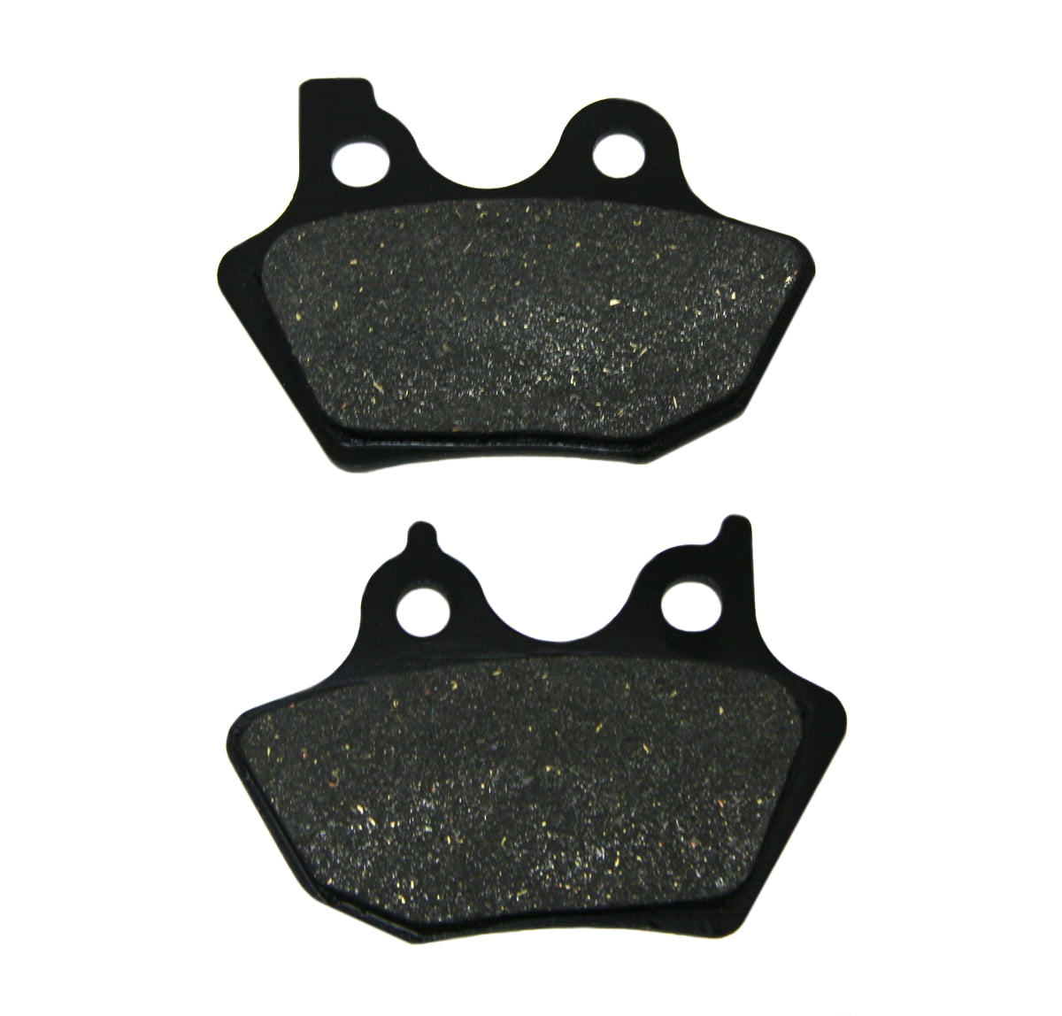 ECCPP FA381 Brake Pads Front and Rear Carbon Fiber Replacement Brake Pads Kits Fit for Harley-Davidson Sportster 1200 Custom XL1200C 2004-2012 