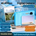 thumbnail image 4 of SIEYIO 1080P 48MP Retro Students Camera with 8 Times Zooming 2.4inch Screen Camera, 4 of 21