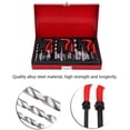 thumbnail image 5 of Kit de reparación de roscas, M6/M8/M10 88 piezas Juego de herramientas de reparación de roscas Insertos roscados Herramienta de reparación automotriz compatible JFHHH pequeña, 5 of 5