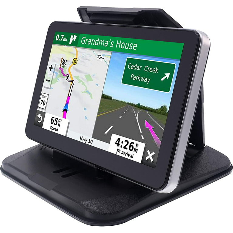 iSaddle Dashboard GPS Mount Holder - Universal Dashbaord Phone Tablet PC Navigation Holder for Garmin Nuvi Tomtom iPhone iPad Galaxy Android Fits 4.3"-9.6" GPS & Smartphone Friction Mount Holder - Walmart.com