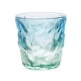 thumbnail image 1 of Vasos con diseño de glaciares de colores, vaso de vidrio degradado for agua, leche, jugo, cerveza y cócteles., 1 of 6