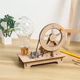 thumbnail image 4 of Hand Cranked Generator Portable Hand Generator Light Bulb Manual Power Generator Energy Science Kit, 4 of 8