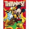 Mickey Mouse 'Fun and Friends' Thank You Notes w/ Env. (8ct)