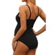 thumbnail image 5 of Traje de baño de una pieza para mujeres embarazadas, color sólido, diseño simple, que cubre el vientre, suelto, que sujeta el vientre, traje de baño de playa sexy de triángulo, 5 of 6