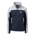 thumbnail image 2 of Women's Cutter & Buck Navy/Gray Boston Red Sox Charter Eco Recycled Anorak Jacket, 2 of 3