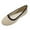 Beige, variant on Women's Flower Pointed Suede Flat Shoes Pointed-Toe Elegant Ballet Flats with Buckle Strap Classic Low Heel Mule Shoes