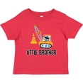 thumbnail image 3 of Inktastic Little Brother Construction Truck Boys Boys Baby T-Shirt, 3 of 5