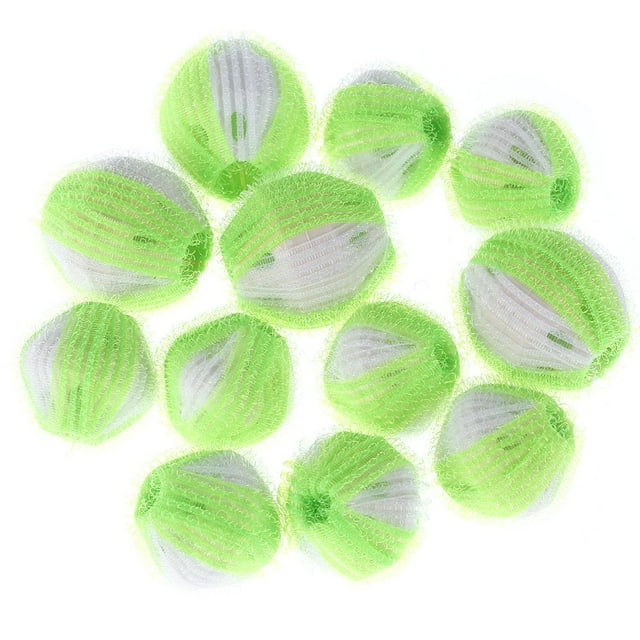 Enlève-poils pour Animaux pour Lessive, Attrape-Peluches Réutilisable pour Machine à Laver, Élimination des Poils de Chien et Chat – 12 Pcs