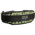 thumbnail image 4 of MRX Weight Lifting Belt with Double Back Support Gym Training Camo Green, M, 4 of 5