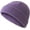 Purple, variant on Womens Knitted Cuffed Beanie Hats Soft Warm Winter Thermal Ski Hat Chunky Slouchy Beanies Stocking Skull Caps Gifts