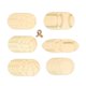 thumbnail image 3 of Rodajas de madera sin terminar, etiquetas de adornos colgantes de madera, proyectos de manualidades DIY, suministros para fiestas, temas deportivos,, 3 of 9