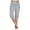 Grey1, variant on GEWSEY Active Capri Pants for Women Joggers Stretch Lightweight Women’s Casual Sport Pant Capri with Drawstring (Grey1, L)