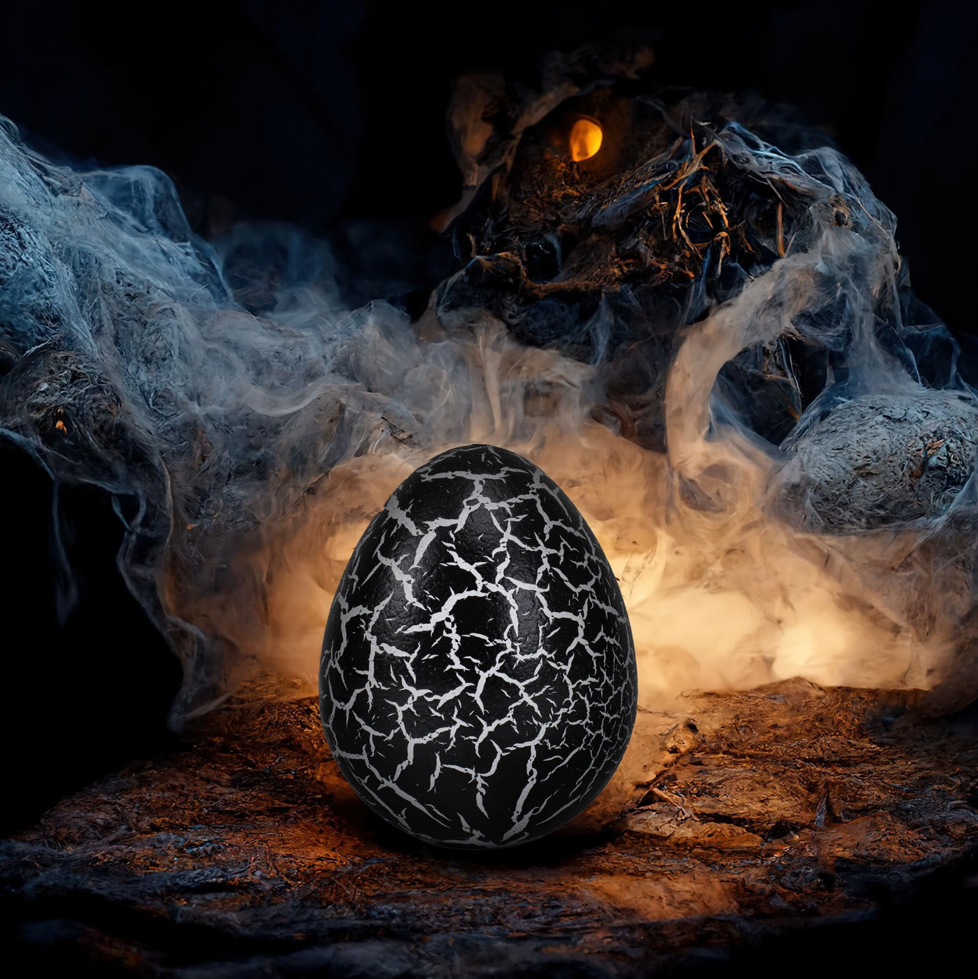 Class Collections Surprise Growing Dragon Hatch Egg Kids Novelty Toy - Pack of 2, Brown