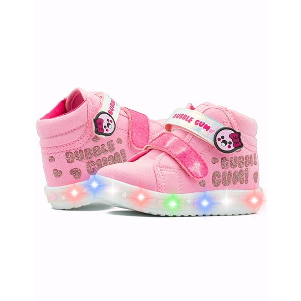 Bubble Gummers Zapatillas Con Luces Numero 23 Tenis Led Zapatos