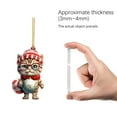 2 Day Easter Cute Christmas Style Cat Pendant Christmas Tree Pendant