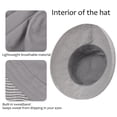thumbnail image 4 of Bucket Sun Hat Cute Cap for Women Fashion Fold-up Brim Packable Summer Beach by Solaris, 4 of 7