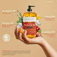 thumbnail image 7 of Cosmetasa Body Massage Oil with Citrus and Coconut Oils, Includes Massage Roller Ball, 8.8 fl oz, 7 of 7