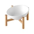 thumbnail image 1 of Salad Bowl Ceramic Snacks Candy Bowl Pet Bowl Dog Bowl White 300ml, 1 of 5