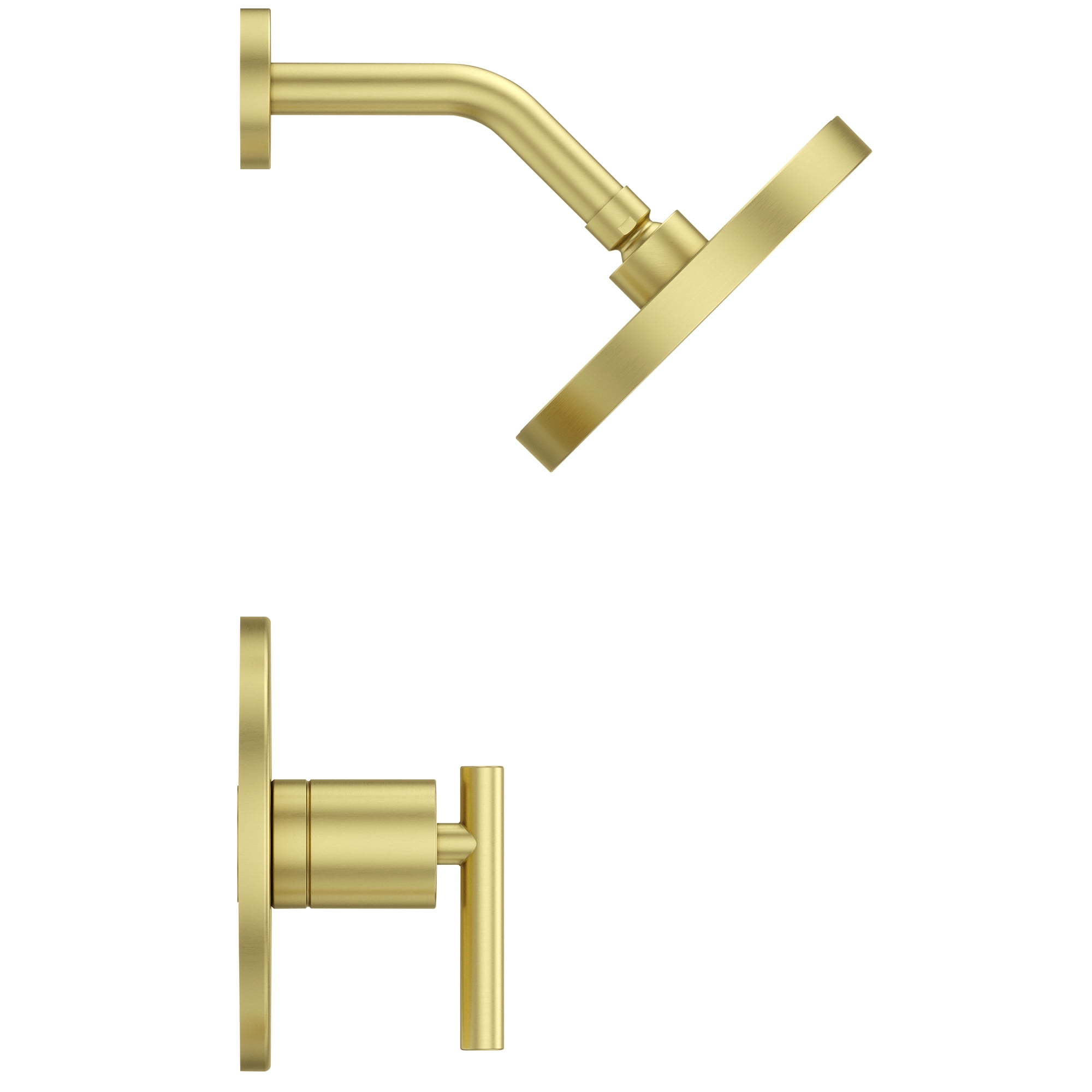 Contempra 1-Handle Shower Only Trim in Brushed Nickel