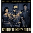 thumbnail image 2 of Boy's Star Wars: The Mandalorian Bounty Hunter's Guild  Graphic Tee Black X Large, 2 of 5