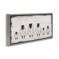 thumbnail image 3 of Stupell Industries Rustic Lodge Rustic Country Sheep Herd Gray Floating Frame Canvas Art, 31 x 14, by Lil' Rue, 3 of 8