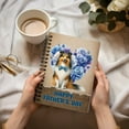 thumbnail image 3 of Shetland Sheepdog Proud Dad Happy Father's Day Spiral Bound Journal Sheltie Dog Lover Gifts 5x7in Spiral Notebook - 02008, 3 of 5
