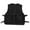 Black, variant on amagogo Cargo Vest Casual Summer Front Buckle Utility Vest for Adults Outdoor Sports XL