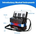 thumbnail image 2 of 1 Pce Adorable Accordéon Instruments de Musique Jouets Éducatifs, 2 of 8