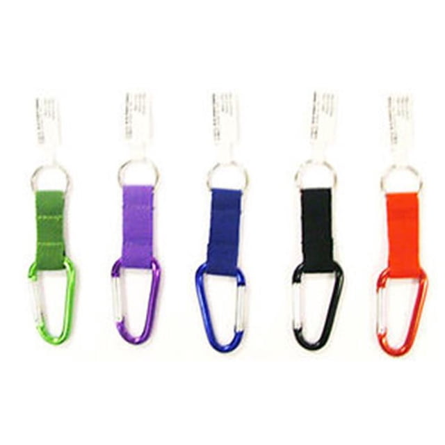 Hy-Ko Products 215550 Small Carabineer with Nylon Strap Key Rings