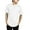 White, variant on Men's Cotton Baseball Jersey Plain Button Down Short Sleeve Atheletic Sports Tee Shirts