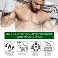 thumbnail image 2 of EELHOE Men's Chest Care Patch Firms Chest Skin Men's Chest Firming Care Patch Anti-Sagging, 2 of 4