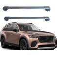thumbnail image 1 of ROKIOTOEX Coyote Roof Rack Crossbars for 2025-2026 CX-70, Lockable Black Bars., 1 of 8
